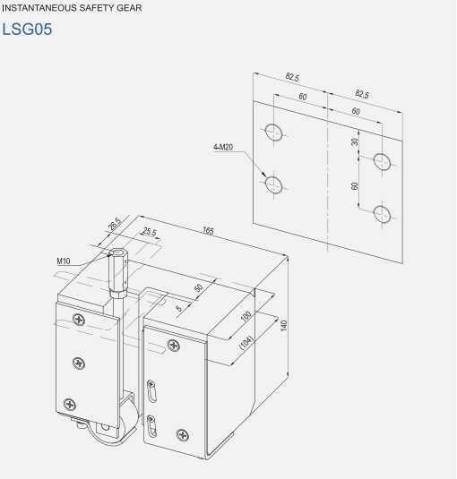 LSG05 Instantaneous Safety Gear